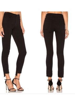 Black Orchid Miranda Off Step High-Rise Skinny in Black Morror, 27